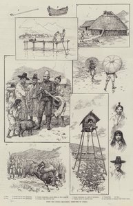 Con lo squadrone cinese, schizzi in Corea